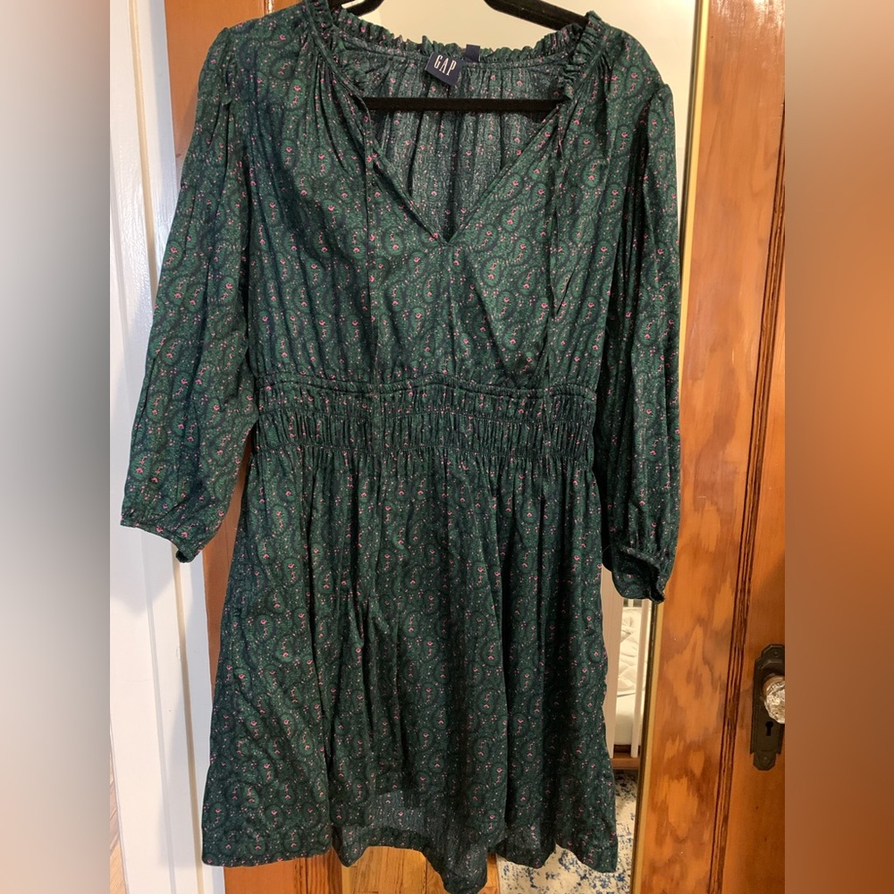 Gap balloon sleeve dress